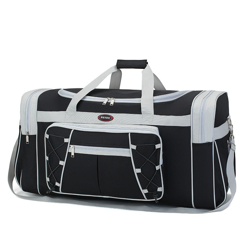 Women's & Men's & Large Capacity Portable Without Pull Travel Bags