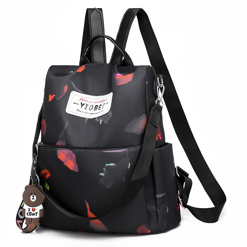 Women's Large Capacity Oxford Cloth Personality Fashion Backpacks