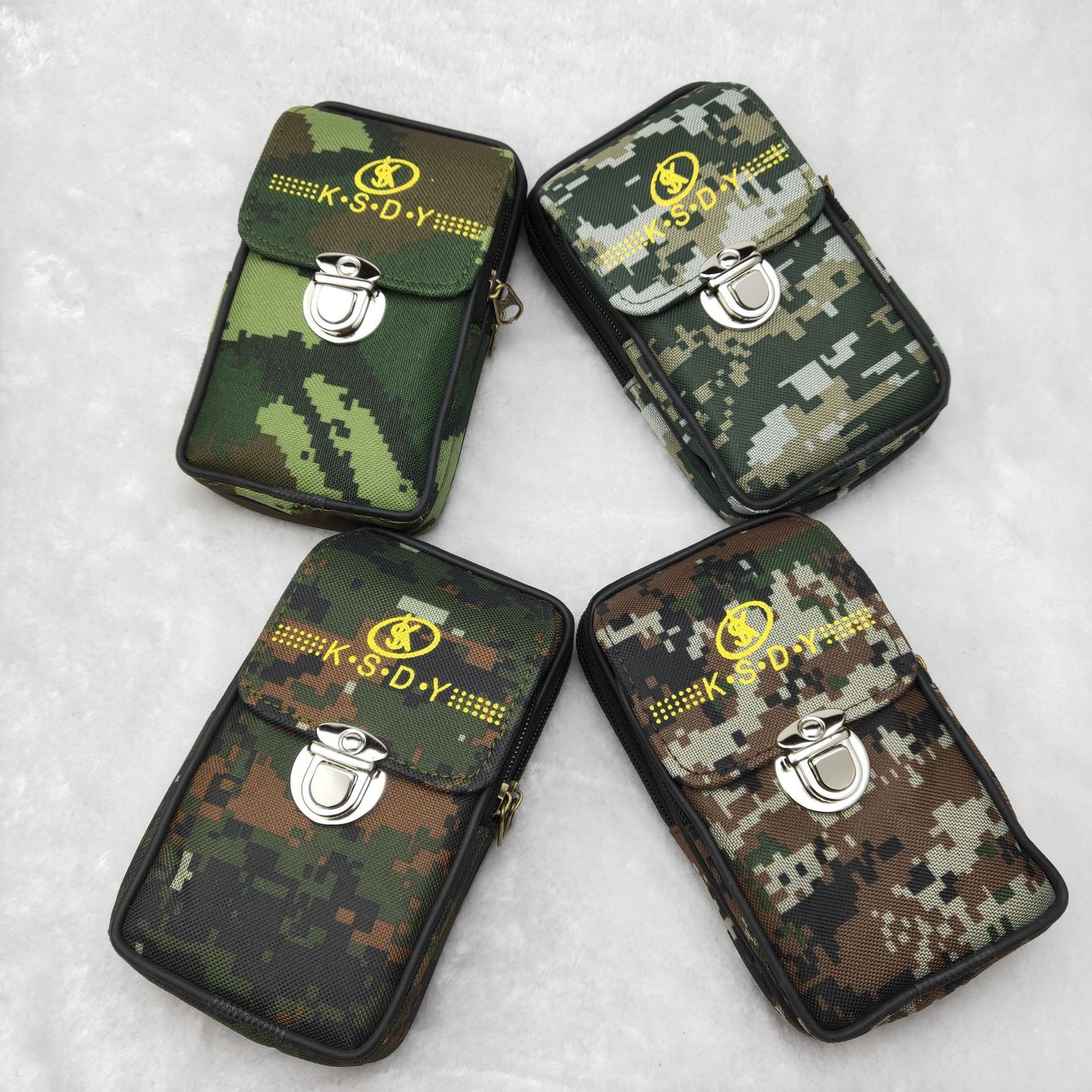 Men's Mobile Running Sundries Horizontal Camouflage Phone Bags