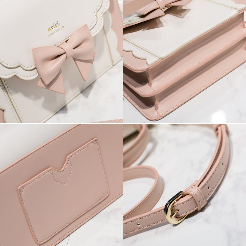 Women's Charming Stylish New Bow File Shoulder Bags