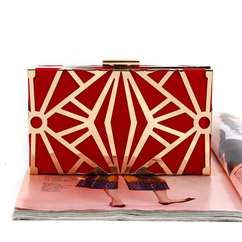 Veet Dinner Handmade Wire Fence Banquet Evening Bags