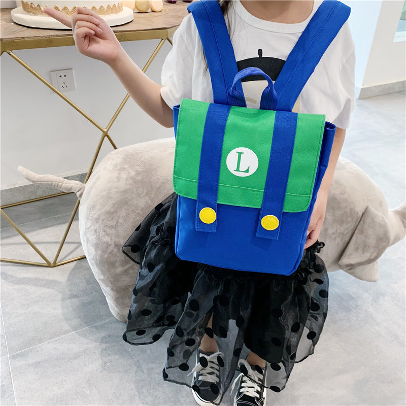 Children's Pretty Comfortable Boys Fashion Trendy Kindergarten School Bags