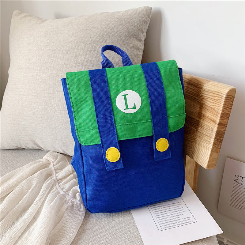 Children's Pretty Comfortable Boys Fashion Trendy Kindergarten School Bags