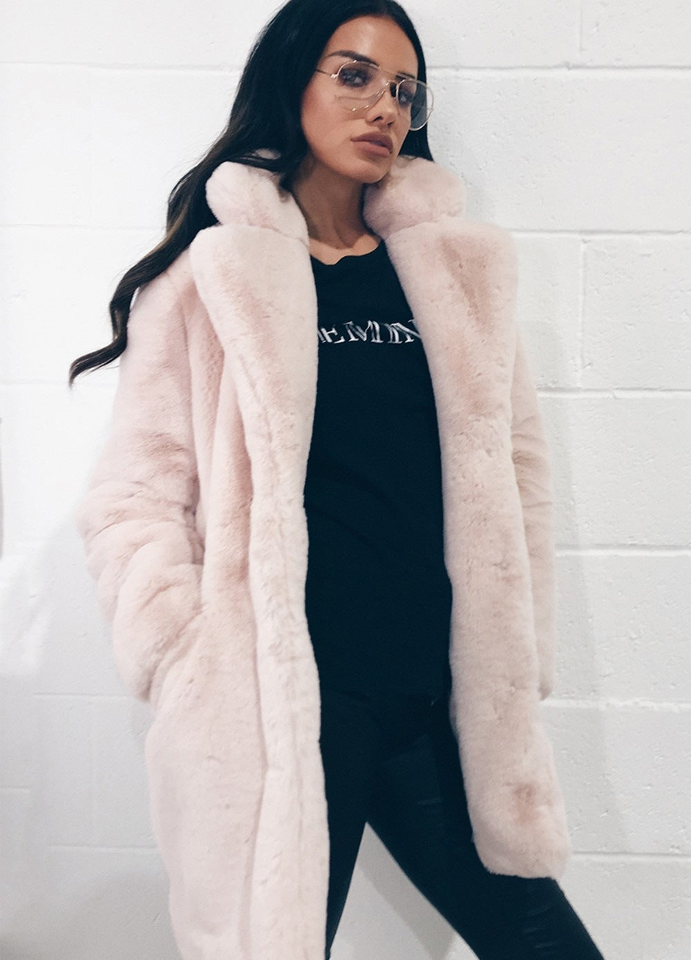 Women's Durable Winter Loose Fur Fluff Coats