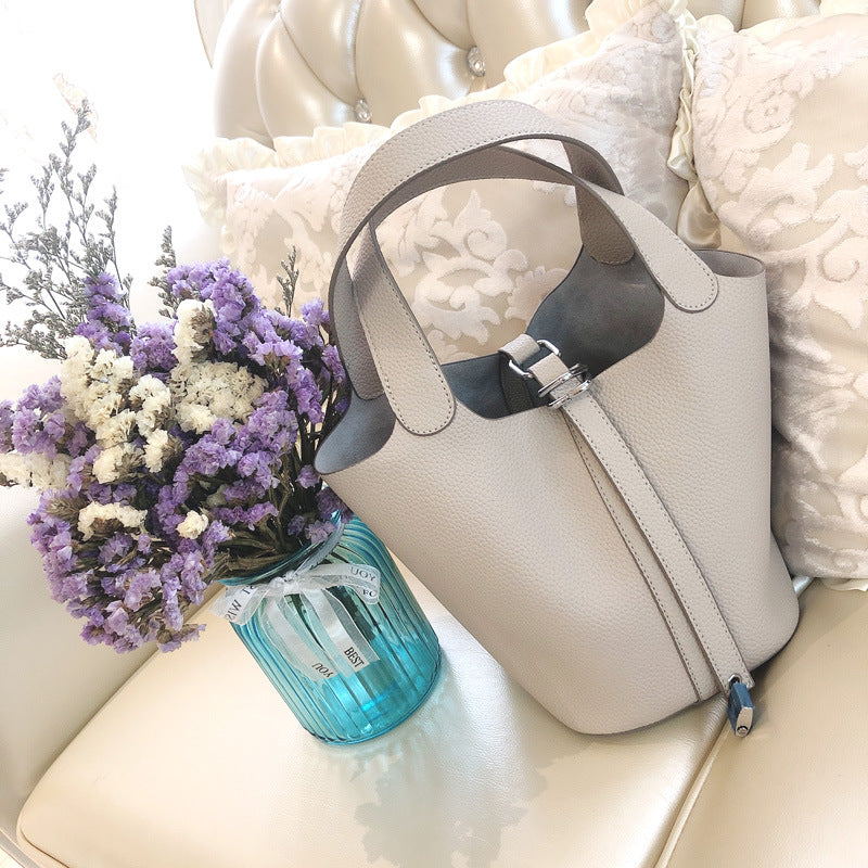 Women's Vegetable Basket Versatile Fashion Hand Color Handbags