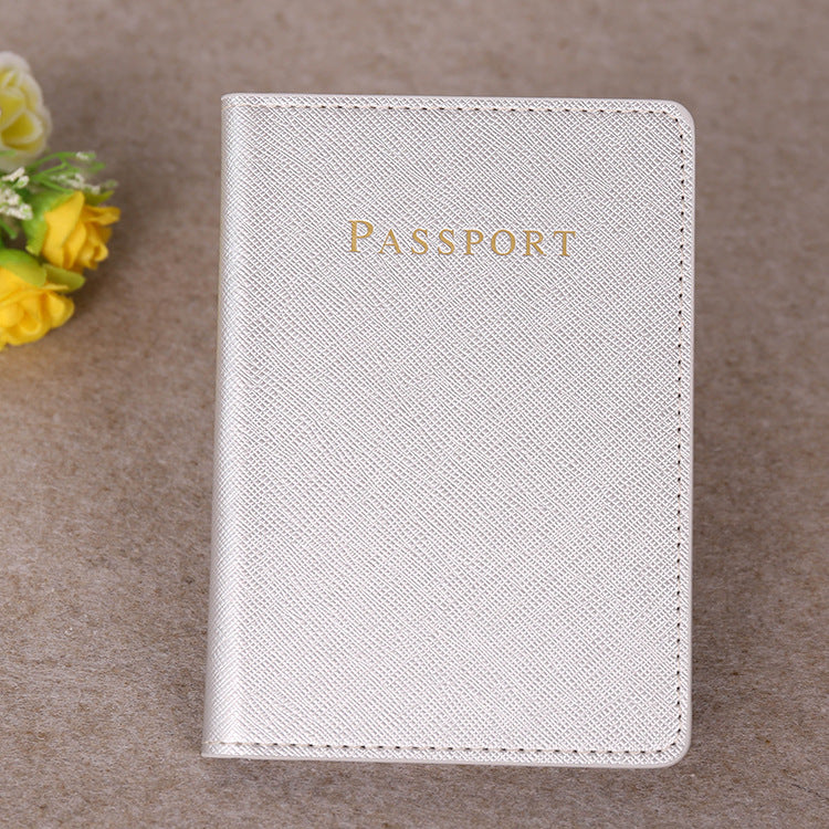 Graceful Multifunctional Leather Passport Cover Document Id Package