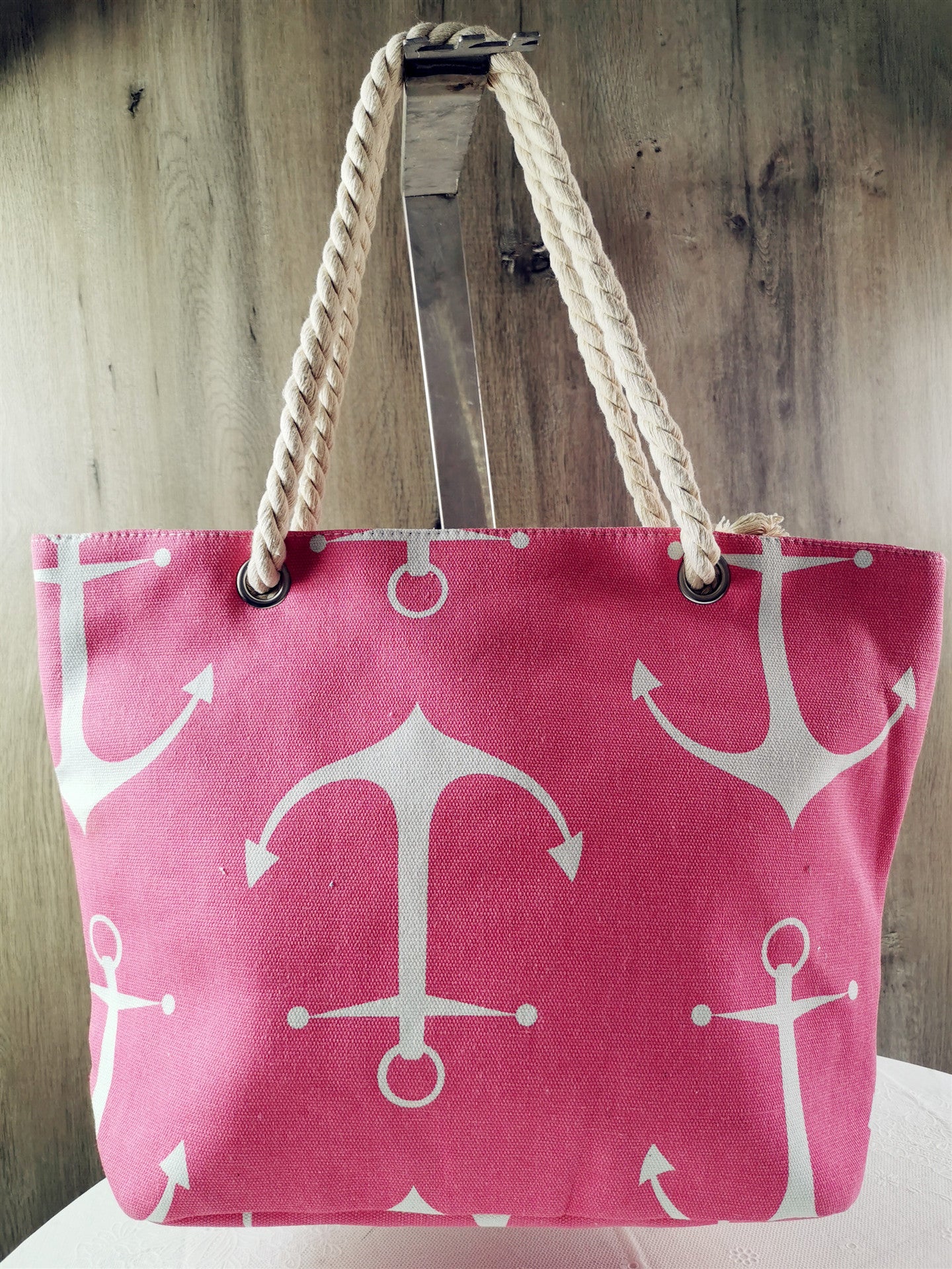 Women's Summer Canvas Boat Anchor Korean Big Shoulder Bags
