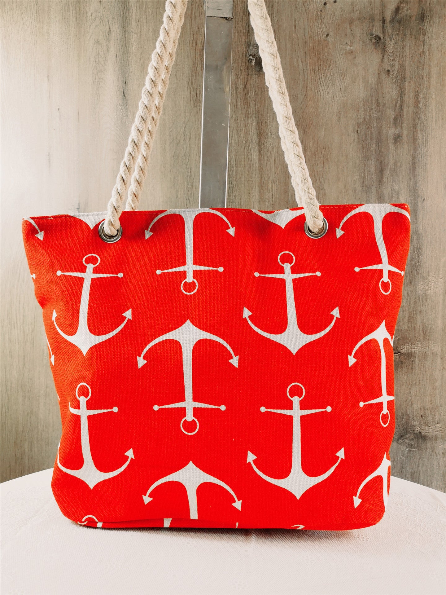 Women's Summer Canvas Boat Anchor Korean Big Shoulder Bags