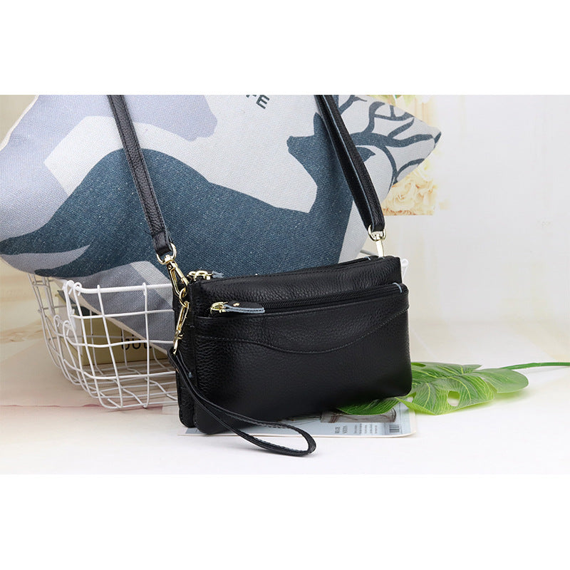 Women's Top Layer Leather Fashion Genuine For Crossbody Bags