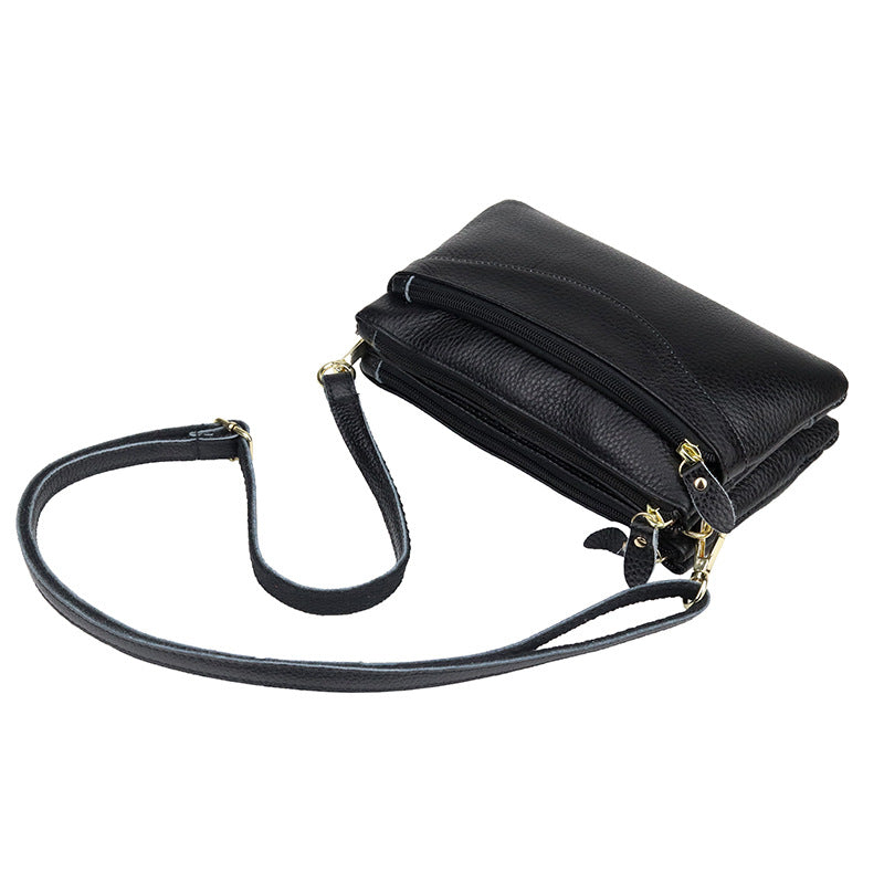Women's Top Layer Leather Fashion Genuine For Crossbody Bags