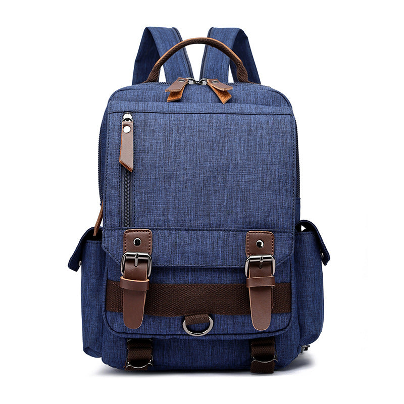 Women's & Men's & Style Waterproof Oxford Cloth Slanted Backpacks