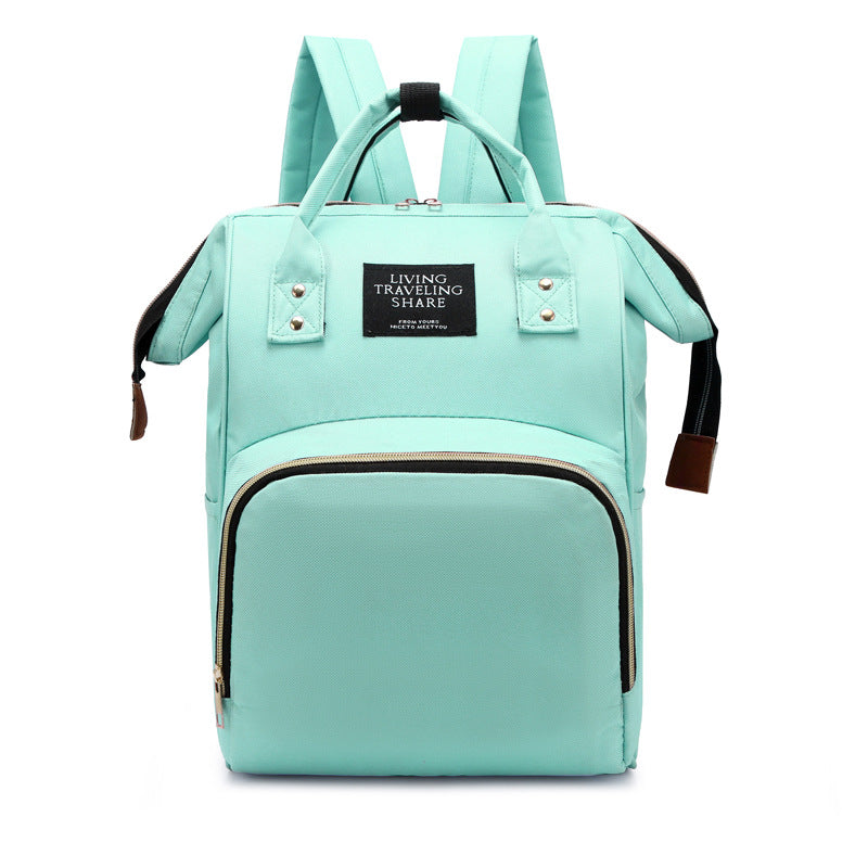 Large Capacity Maternity Milk Bottle Diaper Color Matching Bags