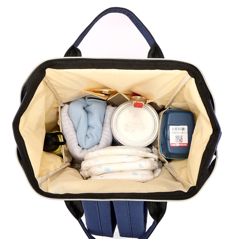 Large Capacity Maternity Milk Bottle Diaper Color Matching Bags