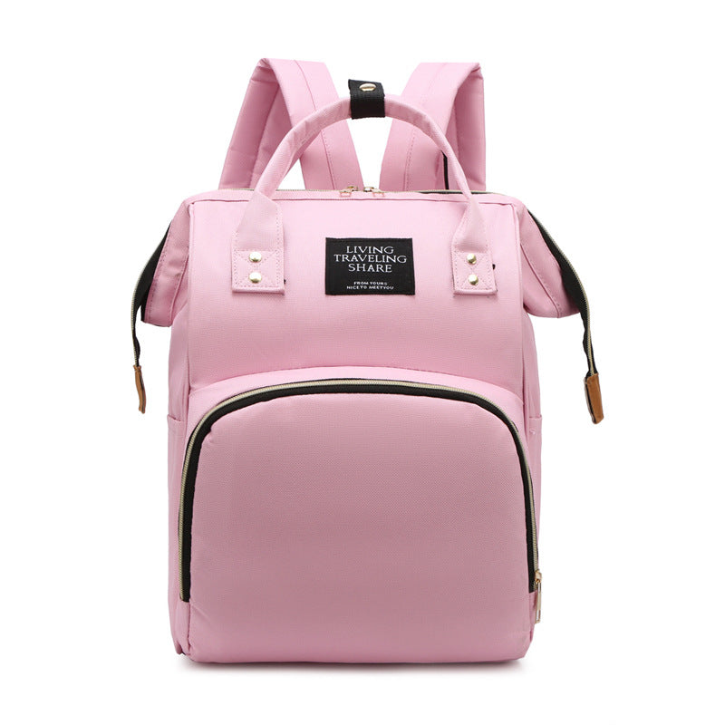 Large Capacity Maternity Milk Bottle Diaper Color Matching Bags