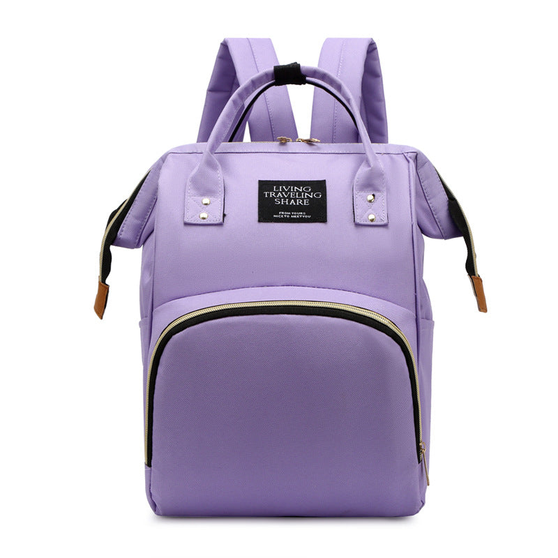 Large Capacity Maternity Milk Bottle Diaper Color Matching Bags