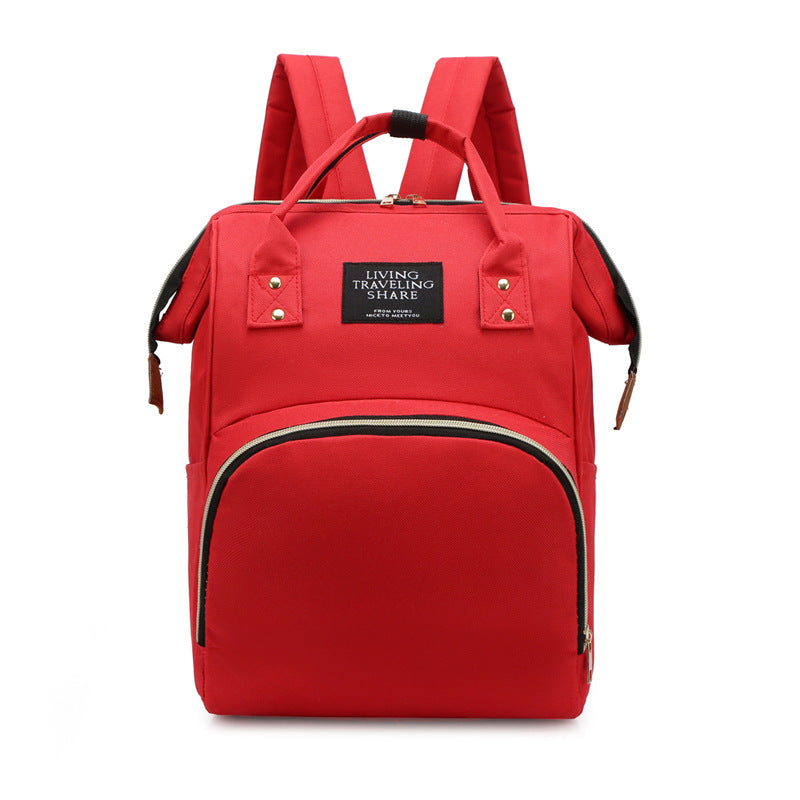 Large Capacity Maternity Milk Bottle Diaper Color Matching Bags
