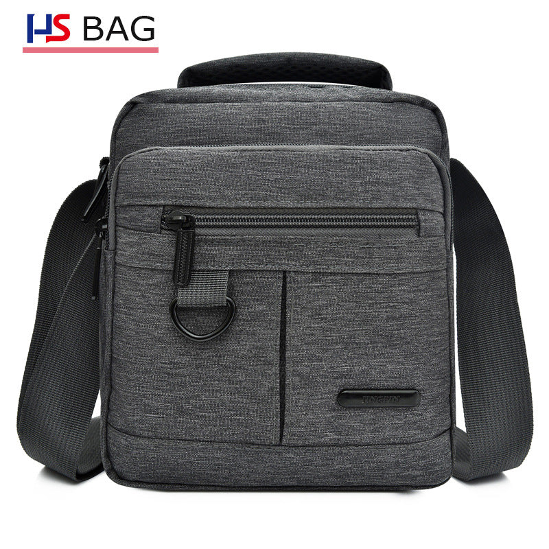 Men's Korean Portable Waterproof Oxford Cloth Men's Shoulder Bags