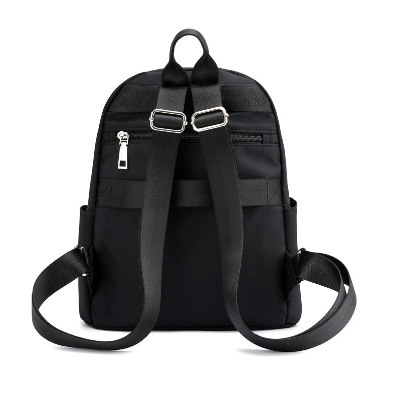 Women's Large Capacity Lightweight Nylon Embroidery Thread Backpacks