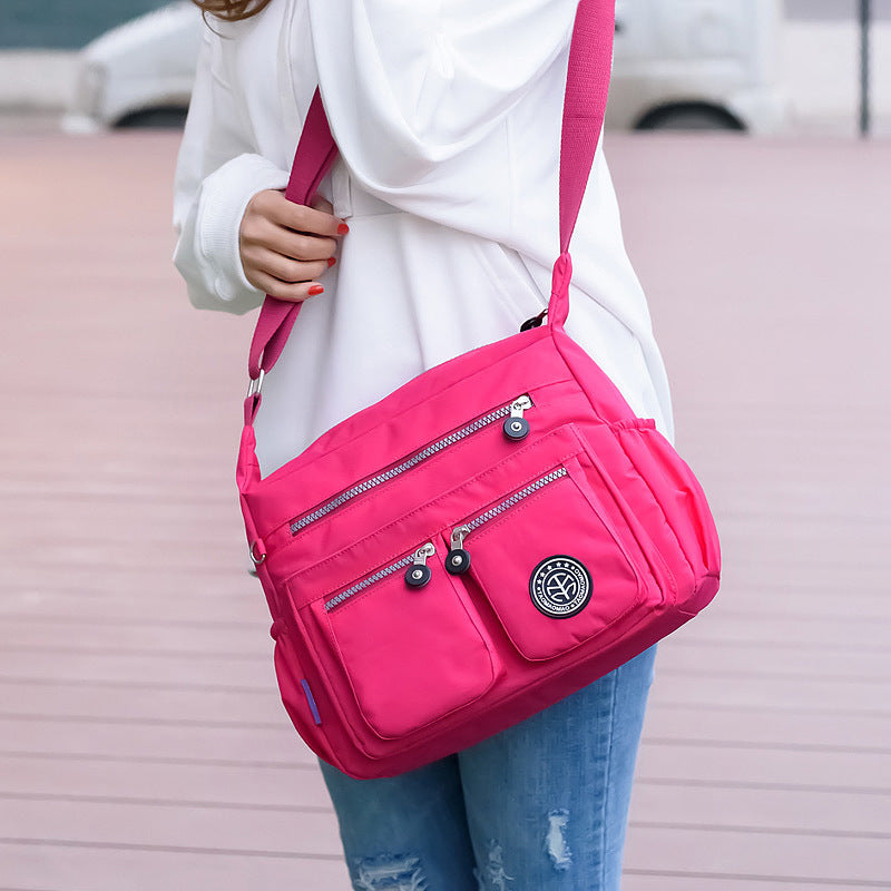 Charming Women's Nylon Large Capacity Waterproof Bags