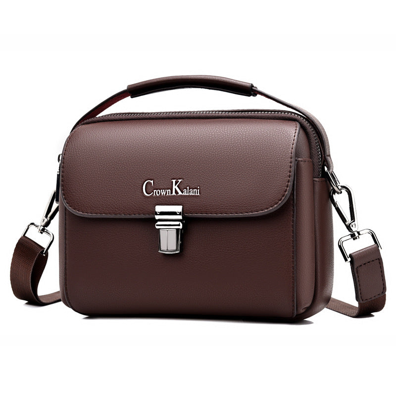 Men's Elegant Charming Beautiful Fashion Leather Men's Shoulder Bags
