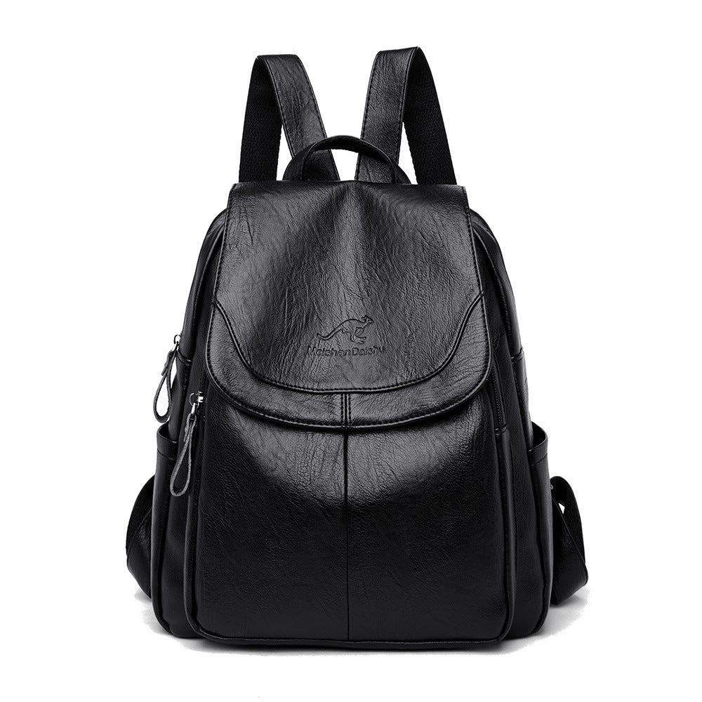 Women's Large Capacity Soft Korean Style Backpacks