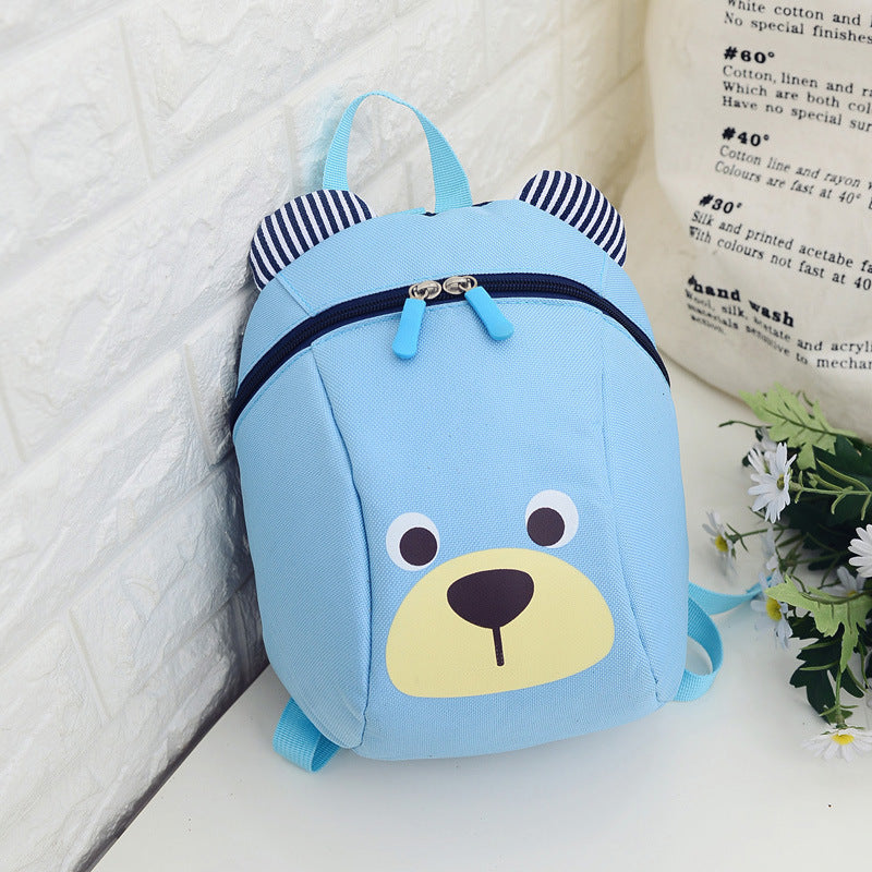 Children's Style Pig Cartoon Bear Printed Round Backpacks