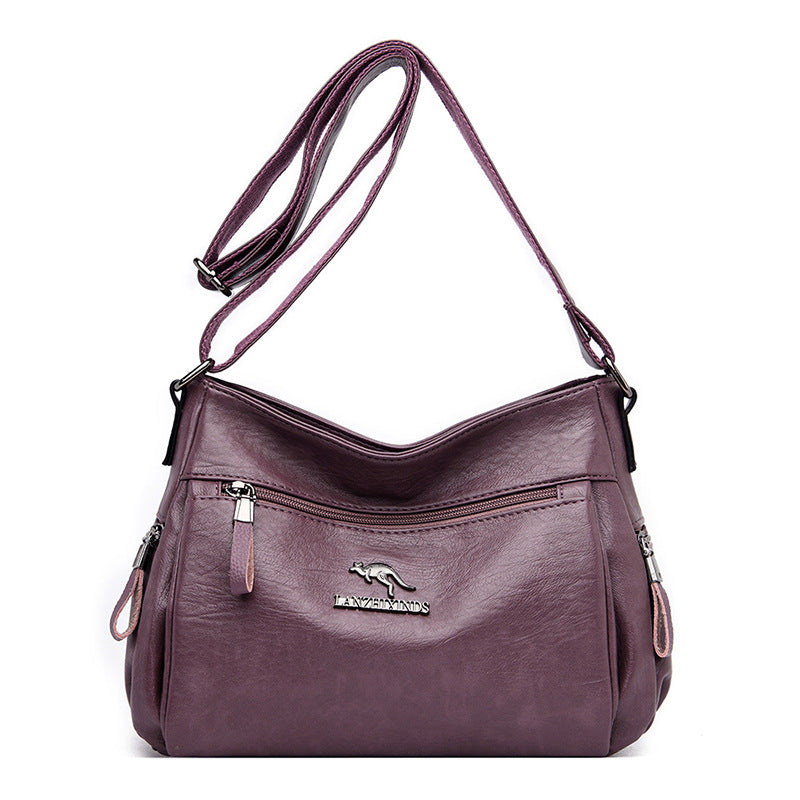 Women's Fashion Mom Large Capacity Versatile Simple Crossbody Bags