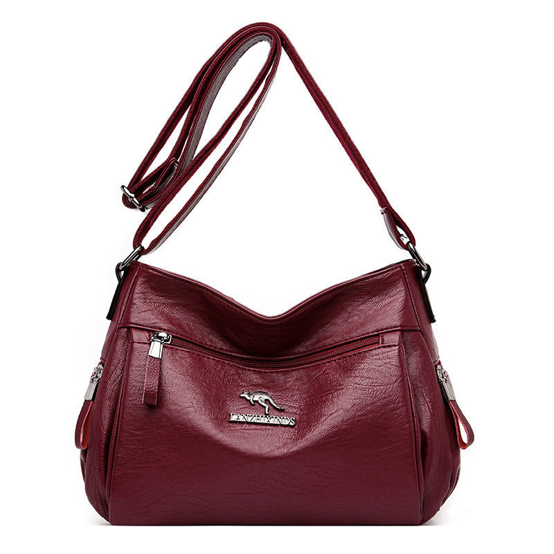 Women's Fashion Mom Large Capacity Versatile Simple Crossbody Bags