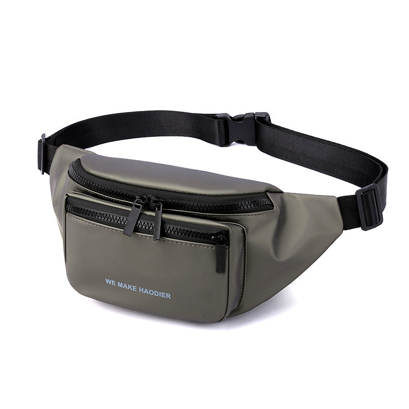 Women's & Men's & Summer Fashion Waterproof Solid Color Men's Shoulder Bags