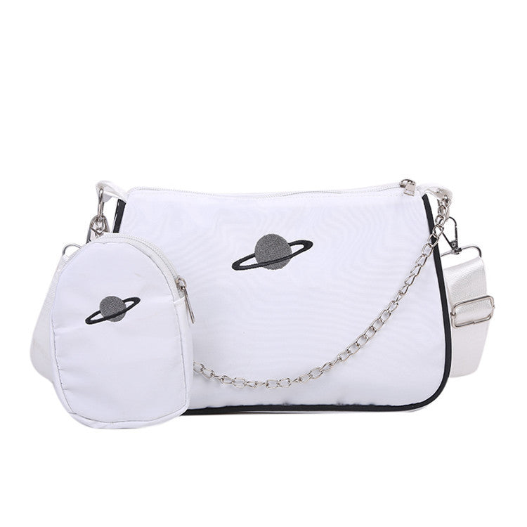 Women's Summer Popular Chain Underarm French Stick Shoulder Bags