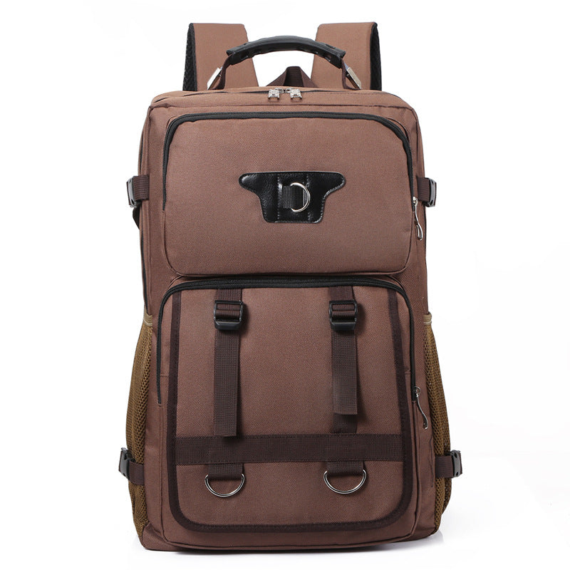 Men's Personality Trendy Large Capacity Breathable Wearable Backpacks