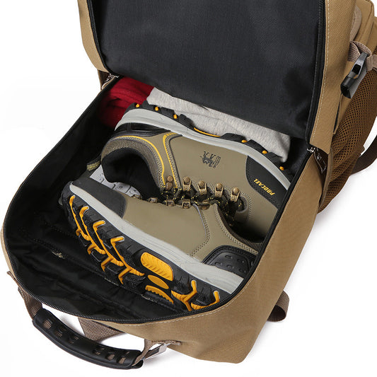 Men's Personality Trendy Large Capacity Breathable Wearable Backpacks