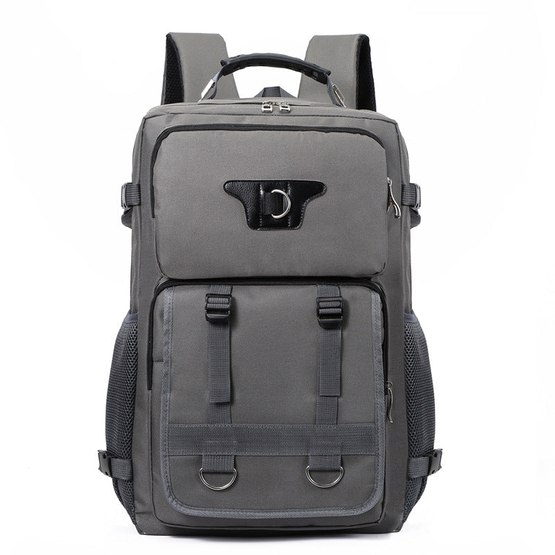 Men's Personality Trendy Large Capacity Breathable Wearable Backpacks