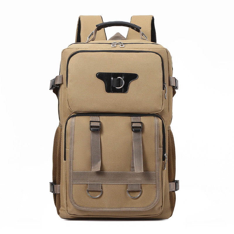 Men's Personality Trendy Large Capacity Breathable Wearable Backpacks
