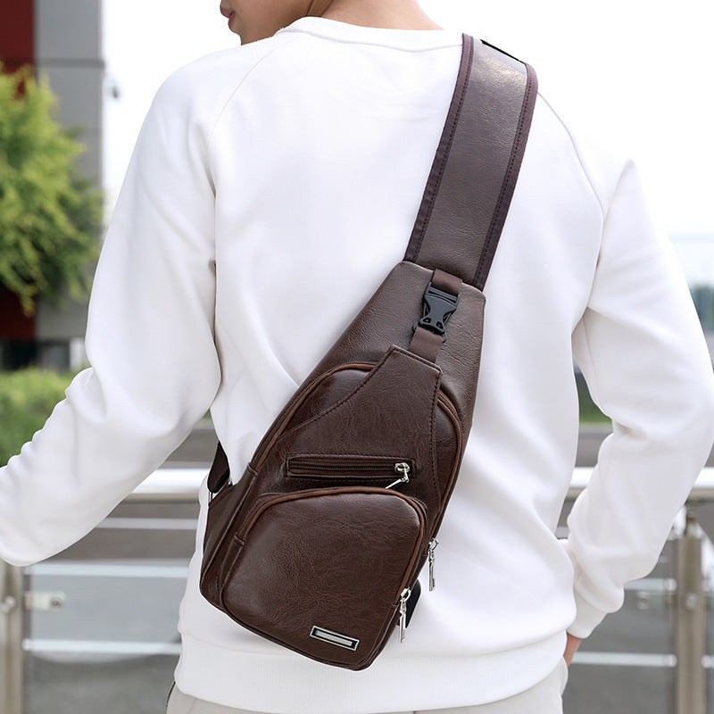 Women's & Men's & Data Cable Charging Autumn Fashion Bags