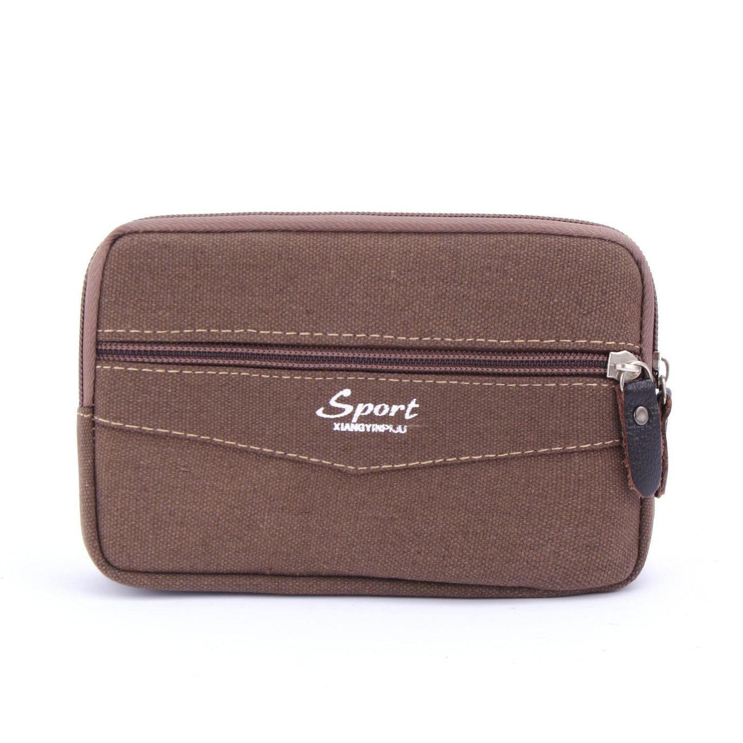 Men's Zipper Horizontal Version Mobile Lightweight Inch Phone Bags