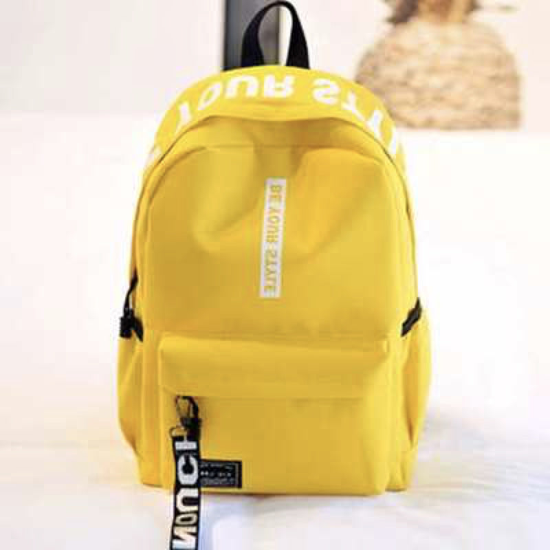 Women's & Men's & Spring Fashion Letter Large Capacity Backpacks