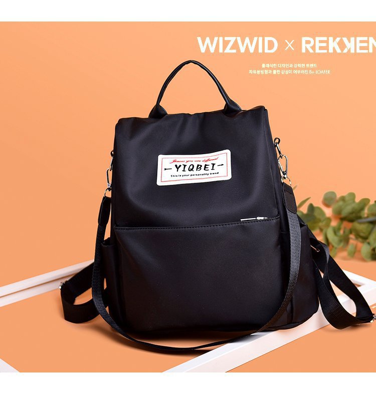 Women's Oxford Cloth College Korean Large Capacity Backpacks