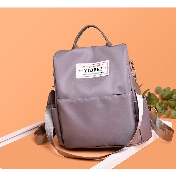 Women's Oxford Cloth College Korean Large Capacity Backpacks
