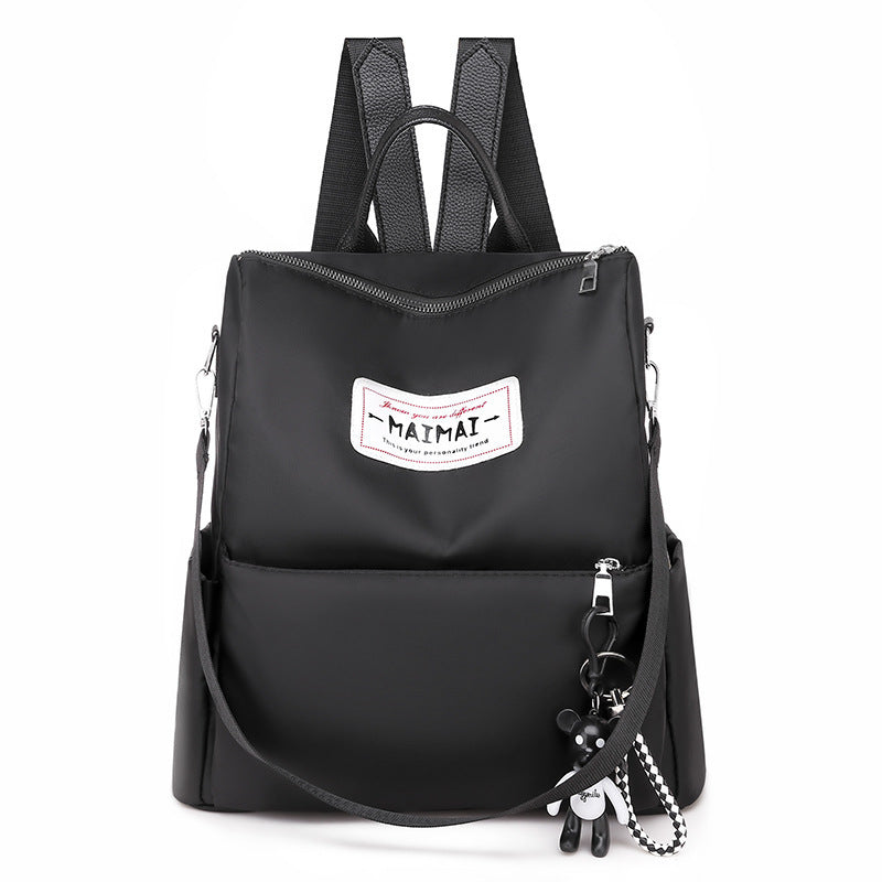 Women's Oxford Cloth College Korean Large Capacity Backpacks