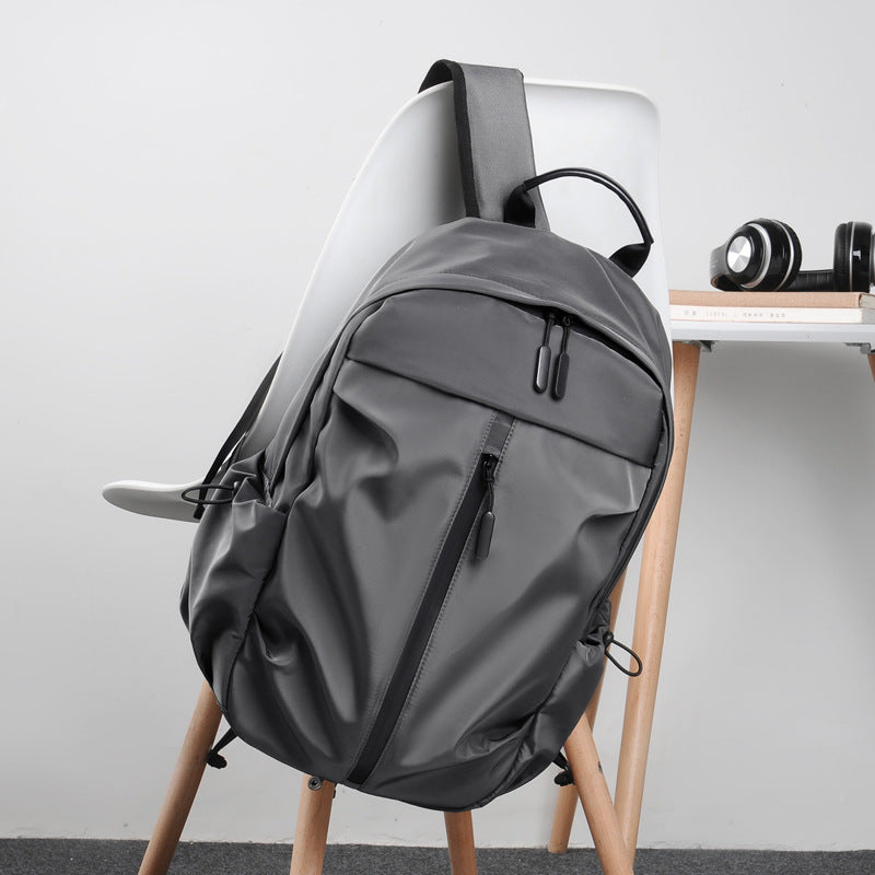 Men's Fashion Street Simplicity Trendy Computer Backpacks
