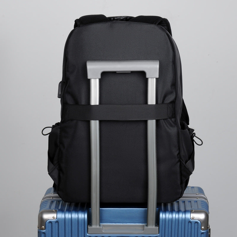 Men's Fashion Street Simplicity Trendy Computer Backpacks