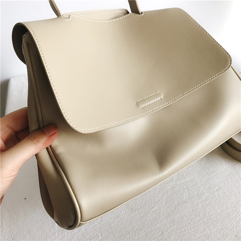 Versatile Women's Genuine Underarm Trendy Cowhide Bags