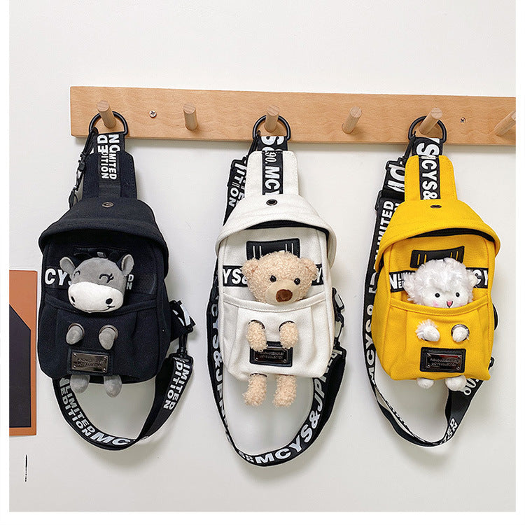 Women's New Canvas Korean Chic Unique Crossbody Bags