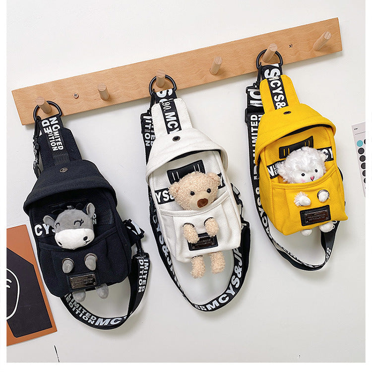 Women's New Canvas Korean Chic Unique Crossbody Bags