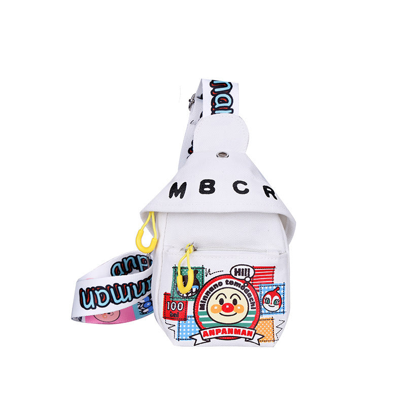 Women's Bread Superman Fashion Cute Canvas Cartoon Bags