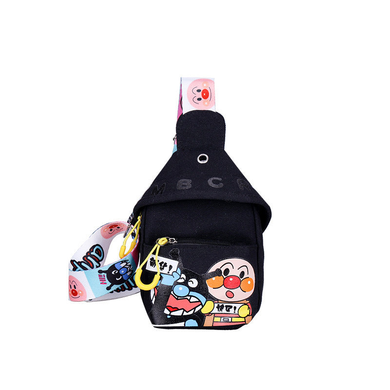 Women's Bread Superman Fashion Cute Canvas Cartoon Bags
