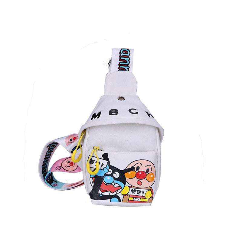 Women's Bread Superman Fashion Cute Canvas Cartoon Bags