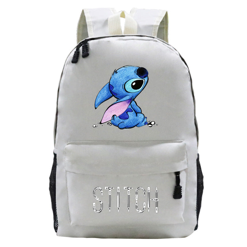 Star Stitch Cartoon Primary Secondary Grade Backpacks