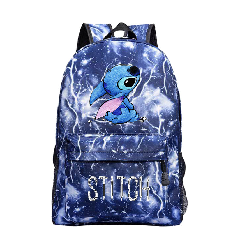 Star Stitch Cartoon Primary Secondary Grade Backpacks